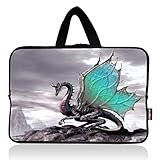 AUPET Cool Dragon Universal 7~8 inch Tablet Portable Neoprene Zipper Carrying Sleeve Case Bag