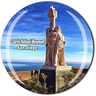 Time Traveler Go Cabrillo National Monument San Diego USA 3D magnes na lodówkę pamiątkowy prezent dekoracja do domu kuchni naklejka magnetyczna