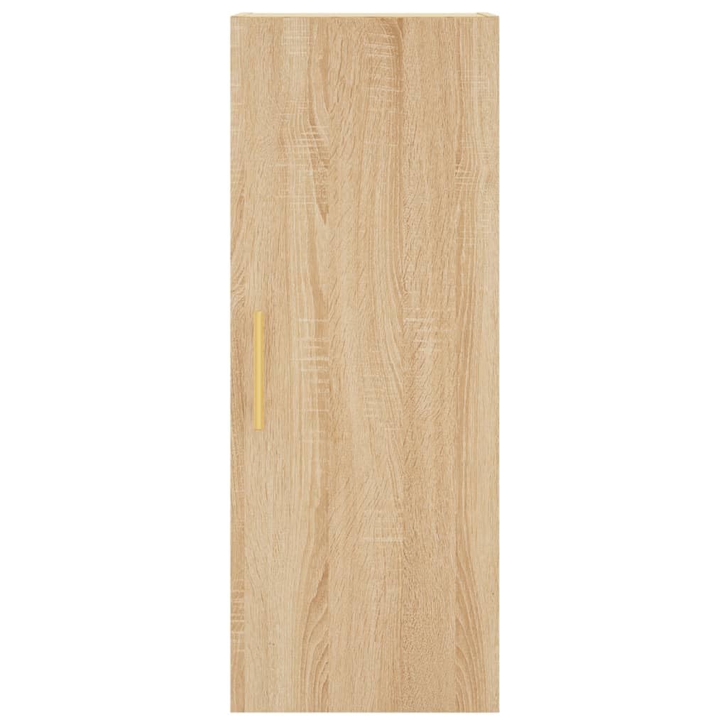 Genérico Armario de Pared Roble Sonoma 34,5x34x90 cm,Mobiliario,Armarios y Almacenamiento,Aparadores,828847