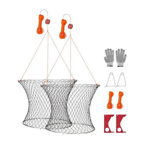 VEVOR Double Ring Crab Trap