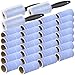 3 rouleaux adhésifs anti-peluche avec 27 rouleaux de recharge [Pearl]