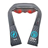 ALLJOY Cordless Massagers for Neck and Back, Rechargeable Shiatsu Shoulder and Neck Massager for Pai