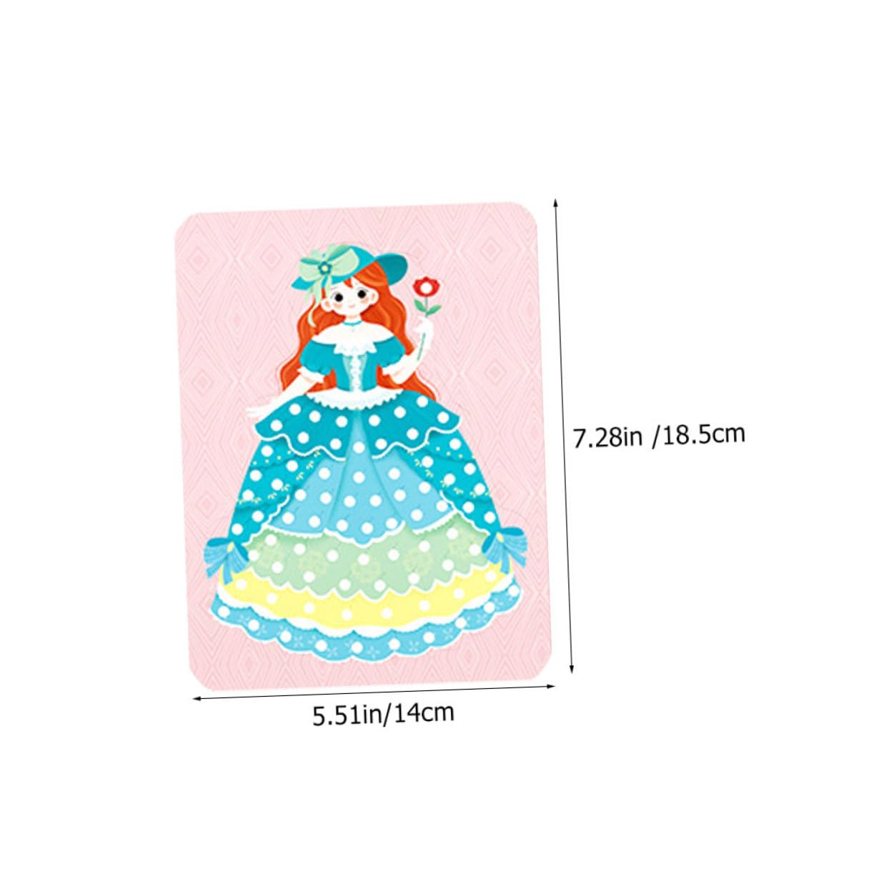 SHINEOFI Kit Creativo per Ragazzo Ragazza di Pittura a Foratura Fai da Te Materiali in Cotone Perlato e Tessuto, Favorisce la Creatività e Abilità Manuali per Decorazioni Uniche