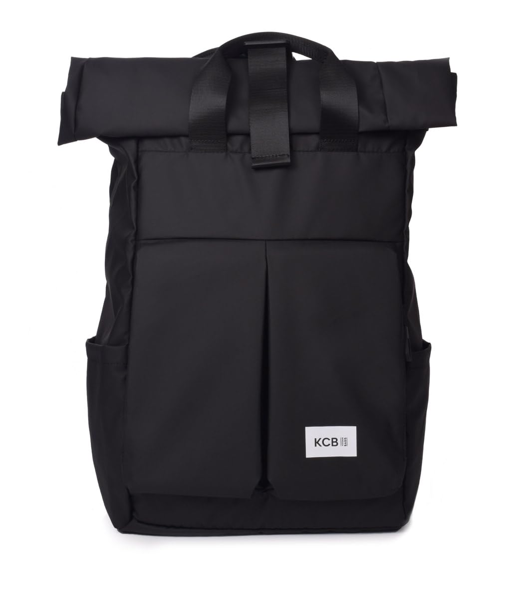 KCB Zaino antifurto grande da uomo Skid | design spazioso e pratico | tasche multiuso | scomparto per laptop e tablet | maniglie regolabili | 100% vegano