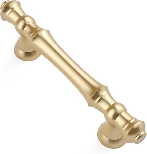 Miniatura 45 de Asidrama Paquete de 10 manijas de gabinete de cocina de níquel satinado cepillado de 7.5 pulgadas (7.559 in), tiradores de gabinete, accesorios