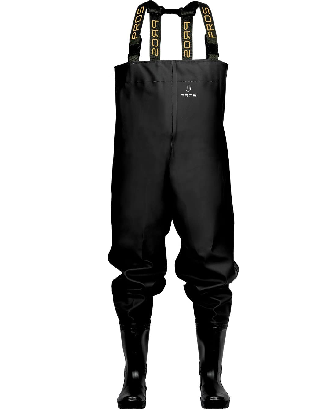 PROS Waterproof Chest Waders Standard Black UK 8.5 / EU 43