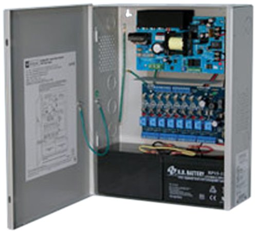 Power Supply 8 Fuse 12VDC Or 24VDC @ 6A