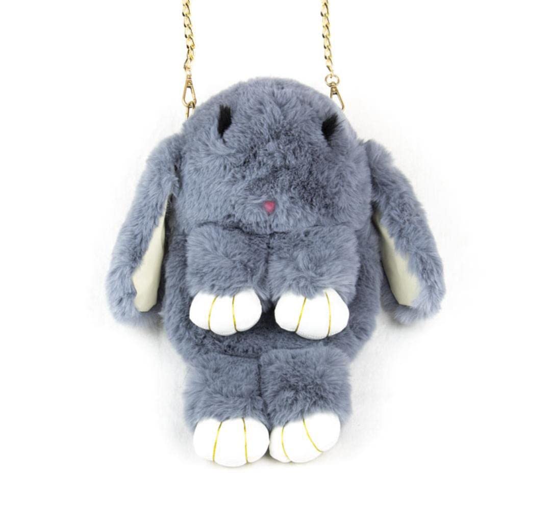 FASHIONYAPPA Soft Cute Bunny Sling Bag With Chain And Smooth Zipper For Girls/Fluffy Rabbit Cross body& Hand Bag/Plush Bunny Shoulder Bag (B0C6CLXM34) Amazon Price History, Amazon Price Tracker