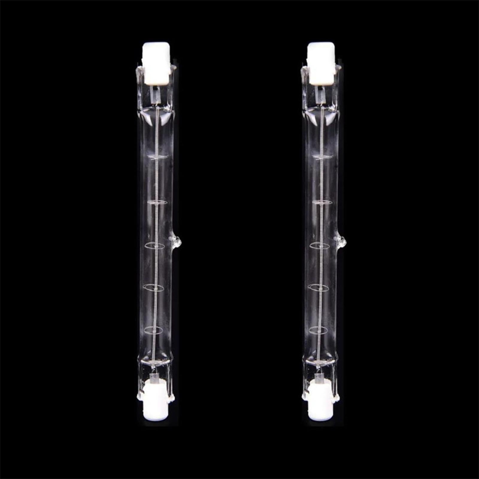 R7S Halogen Leuchtmittel 189mm 1000W 230V J118 Wolfram Linear Glühbirne R7S 500W 750W Halogenlampe Dimmbar Warmweiß 20PC 1000W