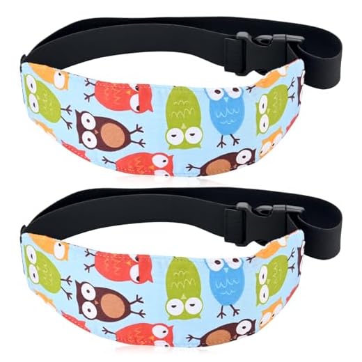 Luckyiren Baby Head Support for Car Seat-Car Seat Head Support for Toddler-Head Band Strap Headrest, Stroller Carseat Sleeping Baby Carseat Head Support for Toddler Kids Children Child Infant