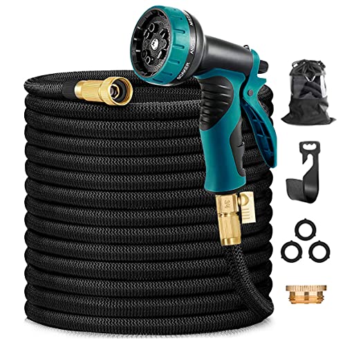 Tubo Espandibile Per Irrigazione Tubo Da Giardino Espandibile Magic Hose 100 Piedi - Flessibile, Leggero, Facile Da Usare Canna Acqua Estensibile - Foto 6