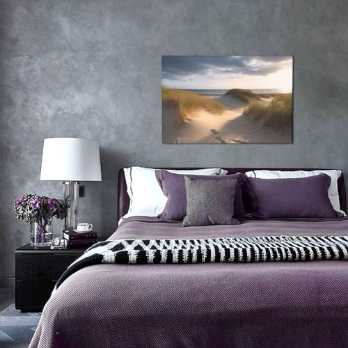 Impression sur toile de dunes solution décoration murale prête à être accrochée