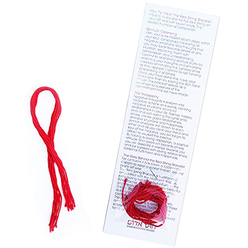 7 Evil Eye Bracelets, Original Lucky Kabbalah Red String Bracelet 7 pc- 12", 100% Cotton, Made in Israel, Includes Explanation, Blessing & Instructions - Image 4