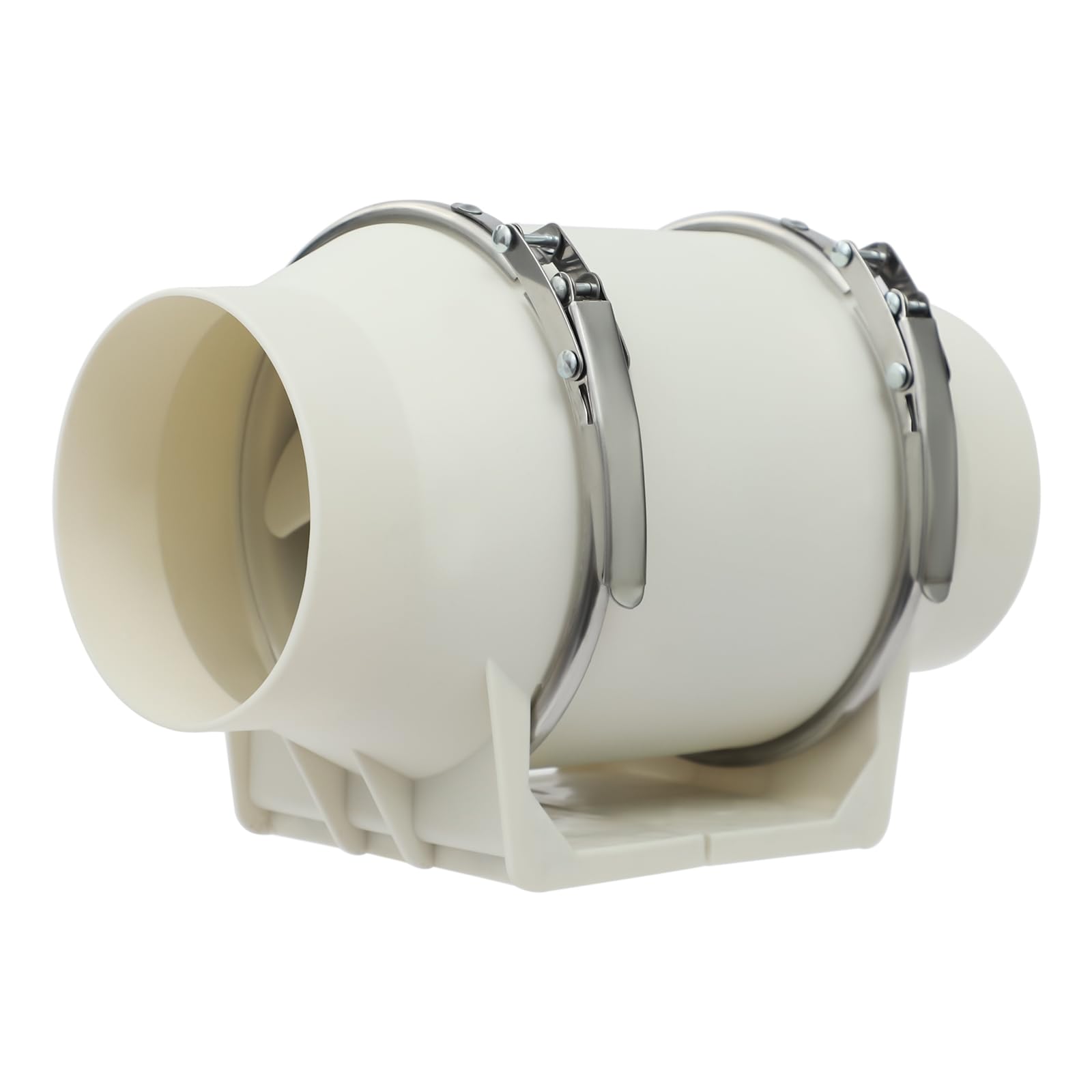 Ventilador de tubo de 28 W, ventilador de canal, ventilador de conducto en línea, con velocidad de 2600 rpm y caudal de aire de 220 m³/h para talleres, salas de moxa, salas de ajedrez, aseos, baños