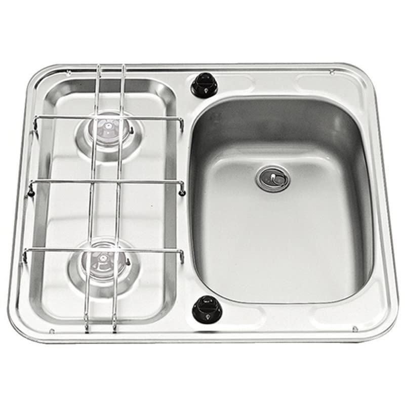 Plan cuisson modèle D droit 2 feux petit pour cuisiner en van aménagé