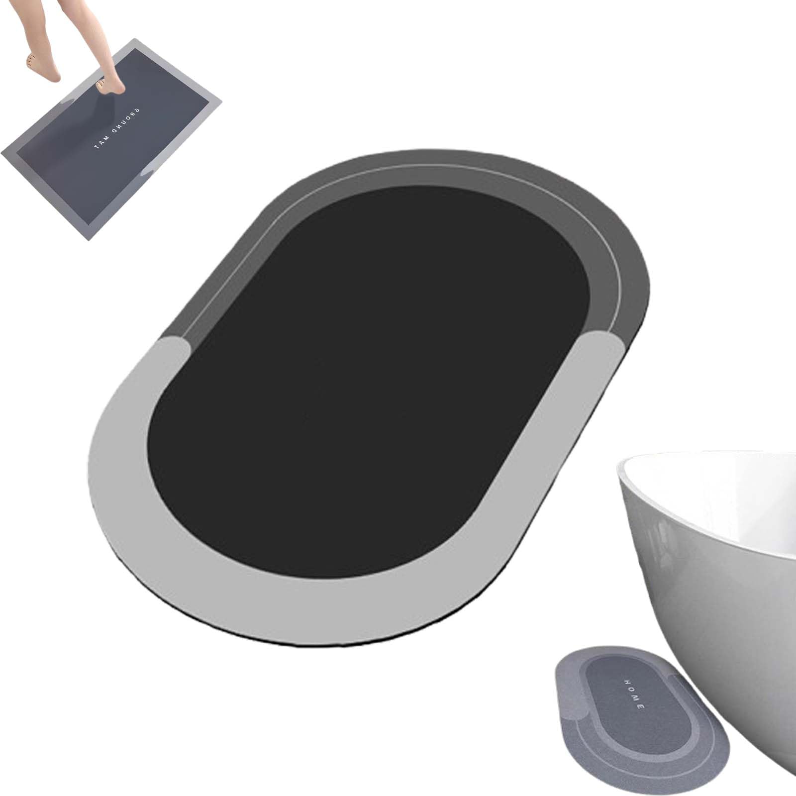 Tapis de salle de bain Magic Mat antidérapant grand tapis de douche imperméable 32X48in