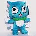 Peluches 30cm Fairy Tail Peluches Happy Blue Cat Soft Stuffed Dolls
