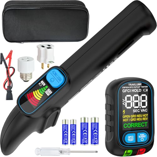 Image of Circuit Breaker Finder Tool with NCV Breaker Finder, GFCI Outlet Tester