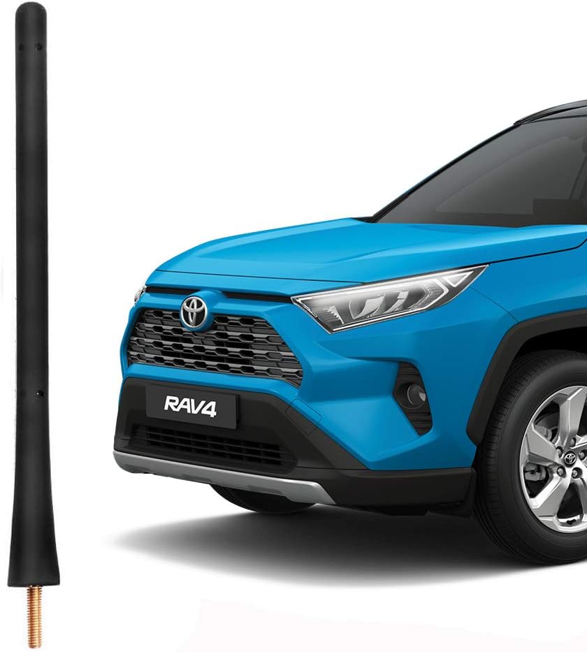 VOFONO Antenna for Toyota Rav4 Prius Corolla Sienna 4Runner Sequoia Camry Avalon Venza Matrix Solara Yaris Mazda Highlander Tundra Tacoma FJ Cruiser 1997-2022, Short Toyota Rav4 Antenna Replacement