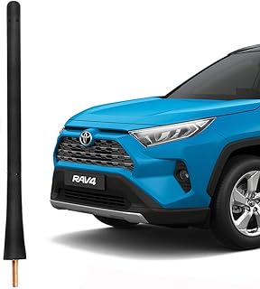 VOFONO Flexible Rubber Antenna Compatible with 2001 to 2015 Toyota Rav4 Prius Corolla Matrix Solara Yaris 2004 to 2018 Mazda 3 6