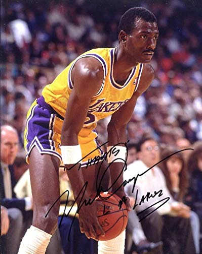 Michael Cooper Autographed/Original Signed 8x10 Photo - With"L A Lakers" Inscription -COA