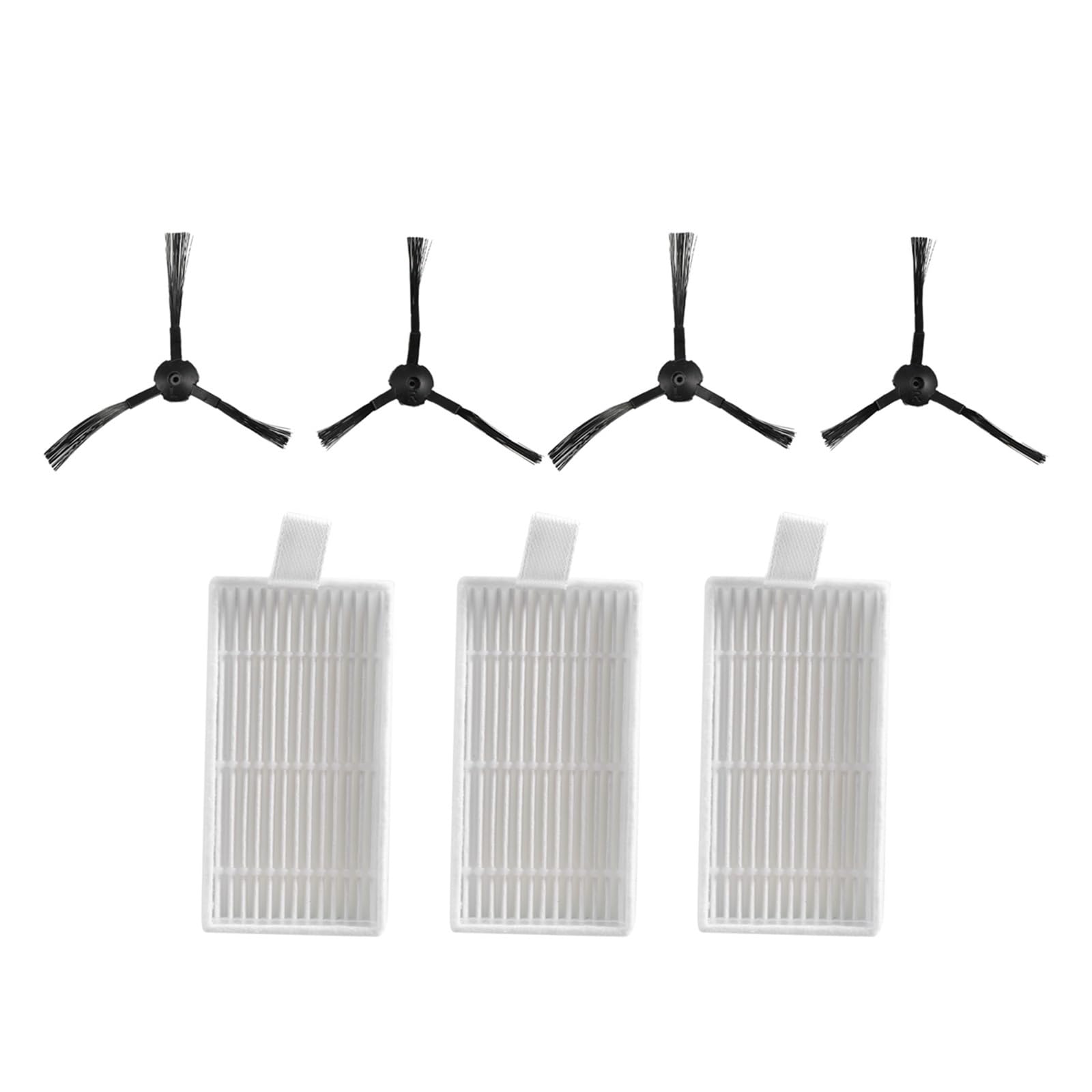 Filtre aspirateur lavable haute efficacité et brosses latérales pour ILIFE V5