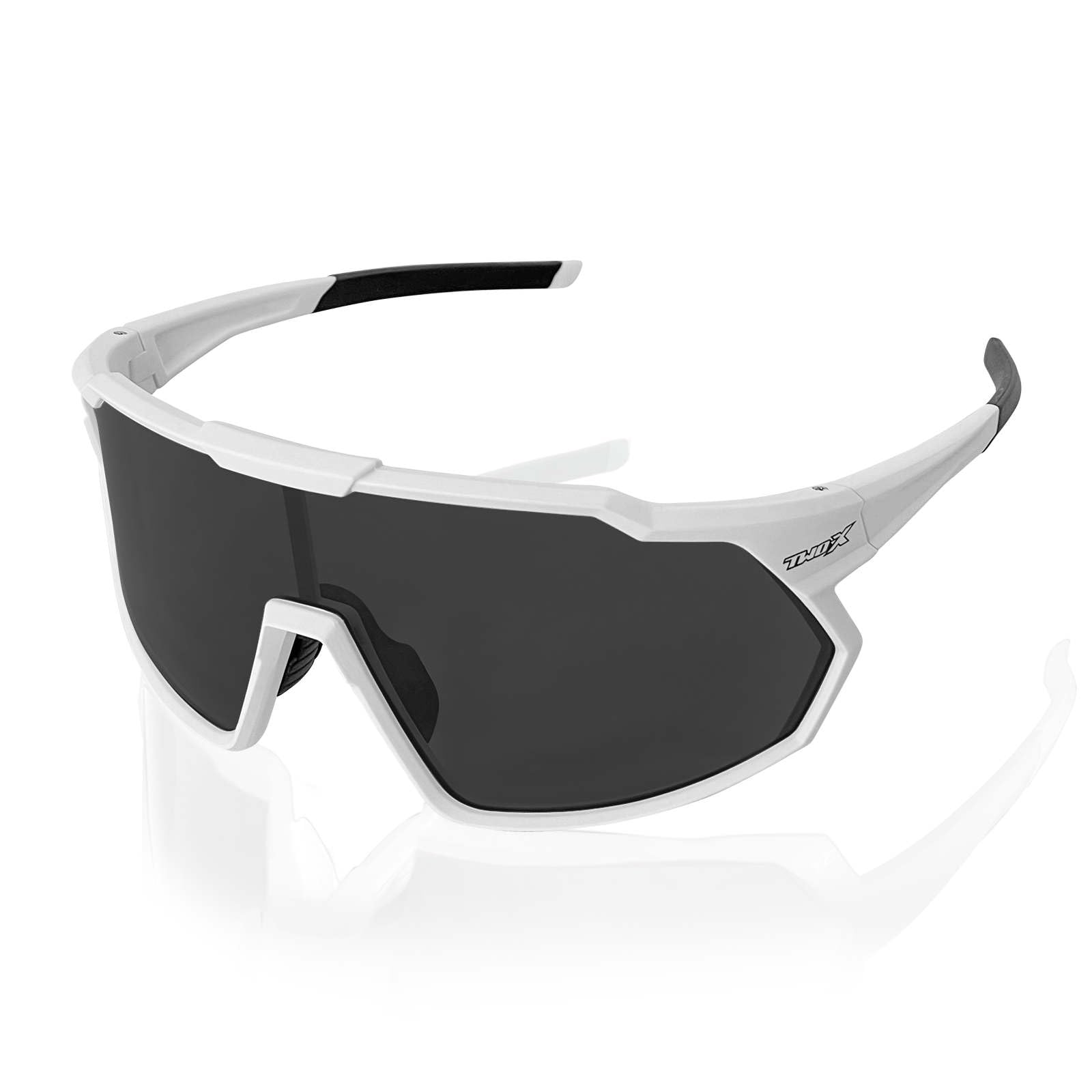 TWO-X Sportbrille Speed verspiegelt Fahrradbrille Rad-Sonnenbrille Laufbrille Outdoor-Brille UV400