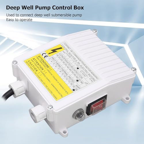 Boîte de Commande Pompe Puits Profond Solution Pression Eau Domestique 2.2KW
