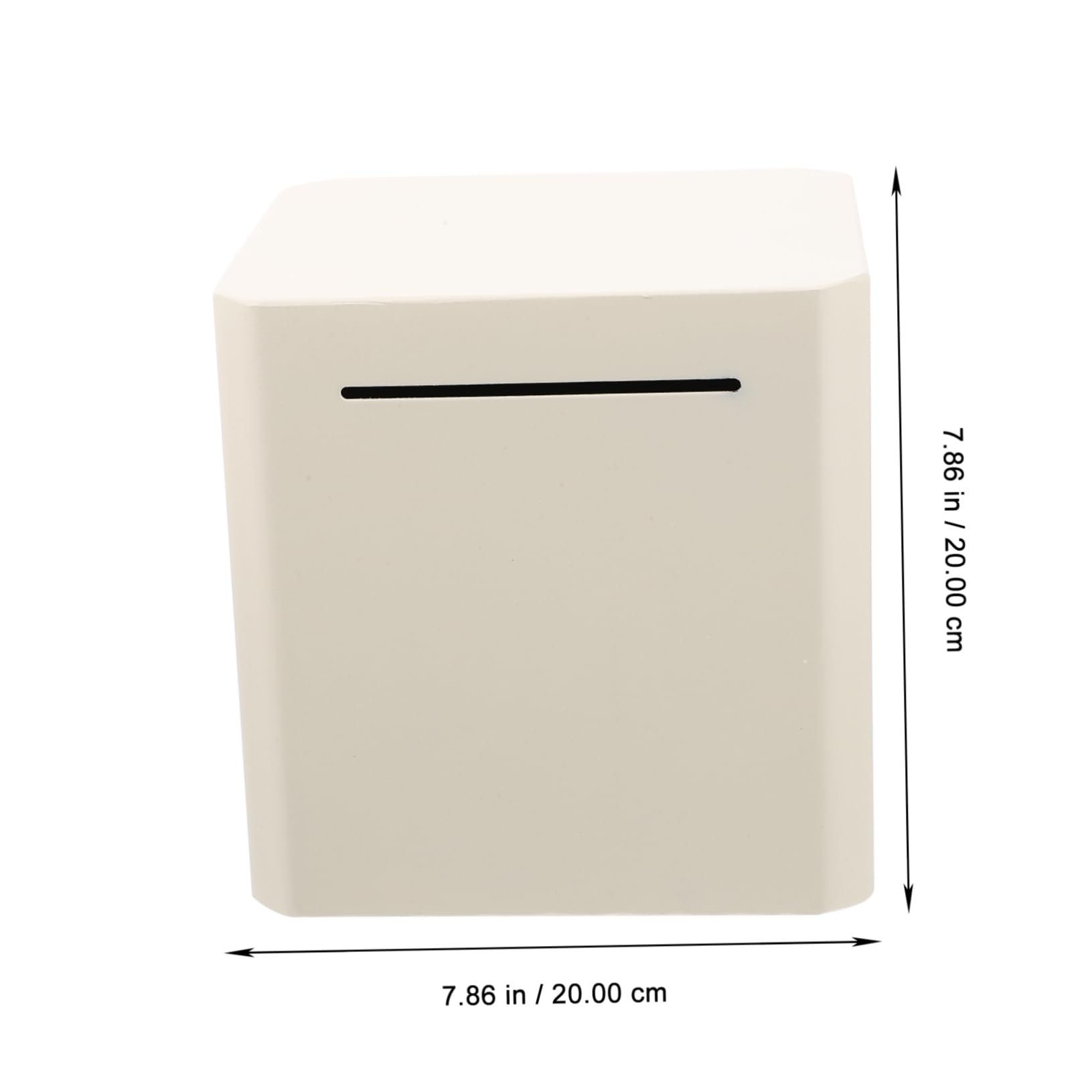 Abaodam Salvadanaio Inossidabile Unbreakable Per Per Monete e Banconote Per e Adulti Design Per Monitorare Risparmi Ivorio