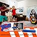 NERF Inflatable Target Set - Proshot Kids Football Blaster Game Set - 50" Standing Pop Up Target, Black/Orange/Gray