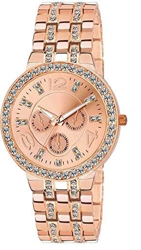 Laksh Analogue Rose Gold Dial Watch For Women & Girls (Sr-913) At-913 (Gold, Stainless Steel) (B0CW9YSMY8) Amazon Price History, Amazon Price Tracker