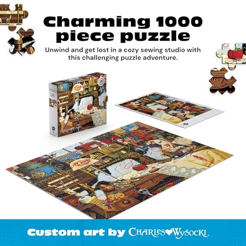 Puzzle de 1000 piezas Rural Americana 14+ años miniatura 2