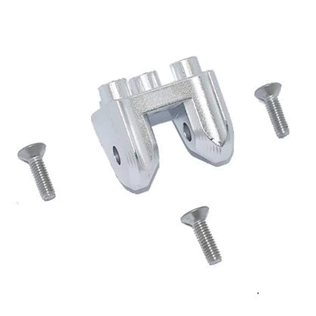 GPM Alum Front Lower Suspension Link Stabilizer Silver : 1/5 8S Kraton & Outcast