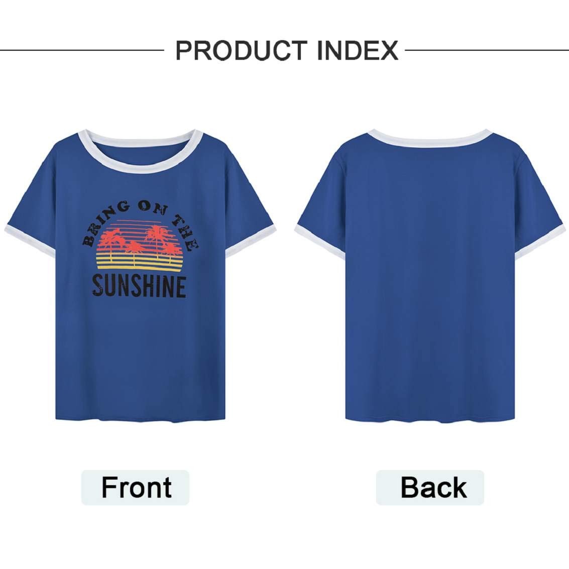 heekpek Maglietta Manica Corta Donna Arcobaleno T-Shirt,Cotone Maglietta Elegante Donna,Casual T-Shirt Estiva con Modello Vintage Casual T-Shirt Manica Corta Stretch