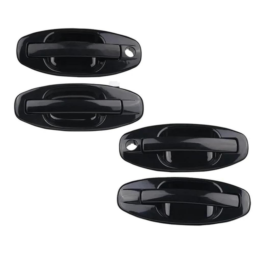 SXQPOCAR Set of 4 Car Outside Handle Bowl 82650-26000 for Hyundai Santa Fe 2001-2006 Exterior Door Handle Replacement Parts