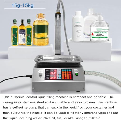 Machine de remplissage de liquide visqueux à pesée quantitative de haute précision - 3