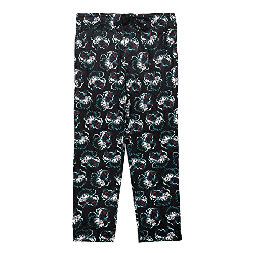 Bioworld My Hero Academia Anime Characters Midoriya Mens AOP Black Sleep Pajama Pants