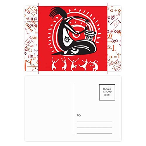 Cartes postales danse mexicaine DIYthinker, le cadeau parfait pour amateurs d'art et de voyage