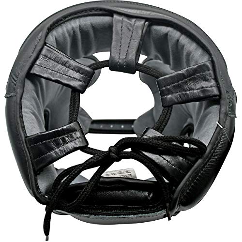 Rival Boxing Rhg10 Intelli-Shock Headgear, D3O Front And Side Padding, Hook And Loop Back Adjustment With Lace On Top, And Anatomical Rear Head Pad Every Time #TOP2