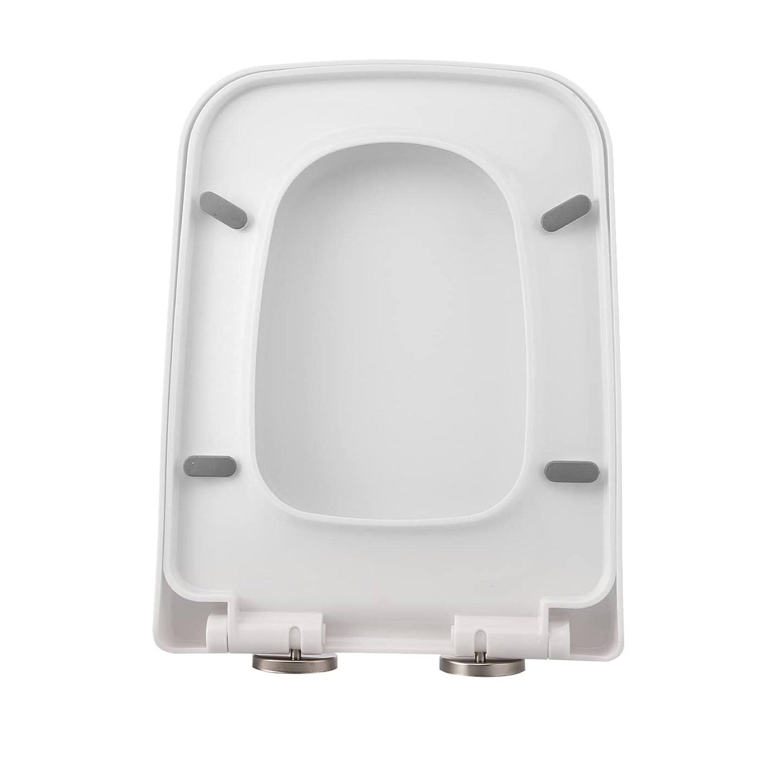Quiet-Close, Durable-Materials, Easy-Clean-Detachable-Seats, fits-standard-toilets-bizes-model6b, Adjustable, Lightweight, Portable, User-Friendly, Compact, Slow, Rectangle, Mute