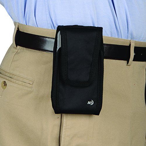Nite Ize Clip Case Cargo Phone Holster - Protective, Clippable Phone Holder For Your Belt Or Waistband - Extra Tall - Black #TOP3