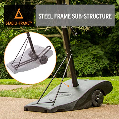 Image of Silverback NXT Portable Adjustable 10ft Outdoor Basketball Hoop - 50 inch and 54 inch Basketball Goal Backboard Available - Assembles in 90 Minutes
