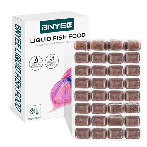 BNYEE Liquid Fish Food - Consisting of Non-Living Brine Shrimp Without Refrigeration for...