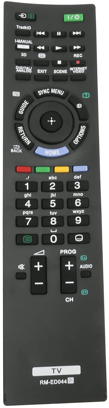 RM-ED049 Afstandsbediening Vervanging voor Sony TV KDL-40BX440 KDL-32BX340 KDL-42EX443 KDL-42EX440 KDL-32EX343 KDL-M32EX340 KDL-40BX450 KDL-32BX350