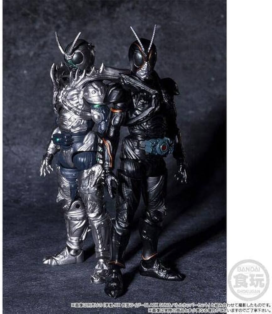Amazon.co.jp: SHODO-XX 仮面ライダーBRACK SUN & シャドームーン 蟷螂