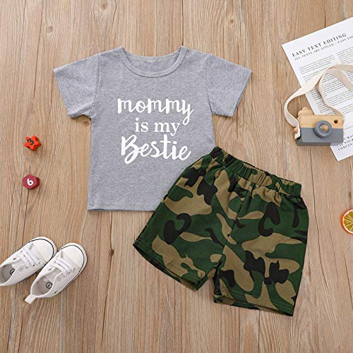 2PCs Neonato Bambino Vestiti Vestito Girocollo