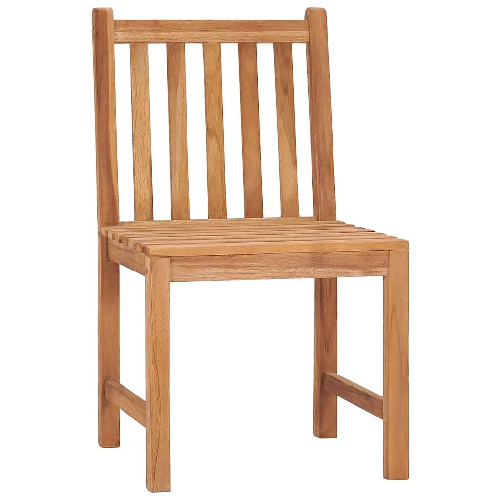 Set di 7 mobili da giardino in teak, 200 x 100 cm, con 6 sedie, in legno massiccio, robusto e resistente alle intemperie, design moderno, per terrazze, balconi, cucina, esterni