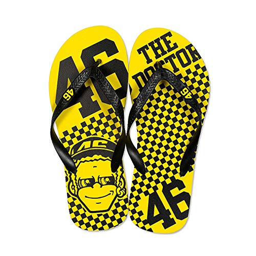 Sandalias VR46 de Valentino Rossi con suela antideslizante y secado rápido
