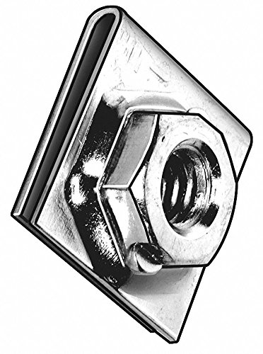 Blackphosphate,Pk10,1/4Inch-20Ustylespringnut,Steel,2040021685