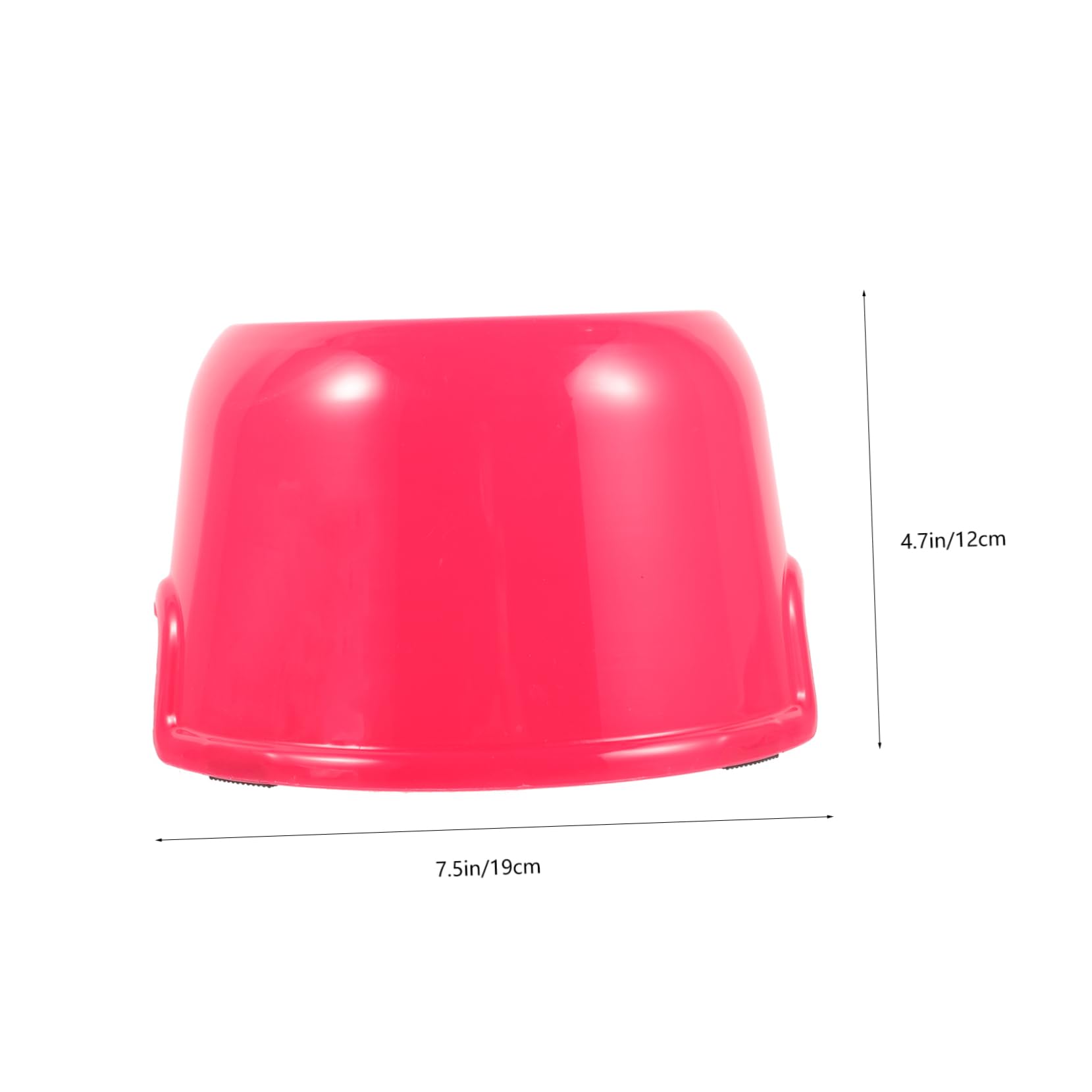 BELLIFFY Cute Plastic Dog Bowl Candy Pet Food Bowl Large Capacity Stable Base and Easy Cleaning